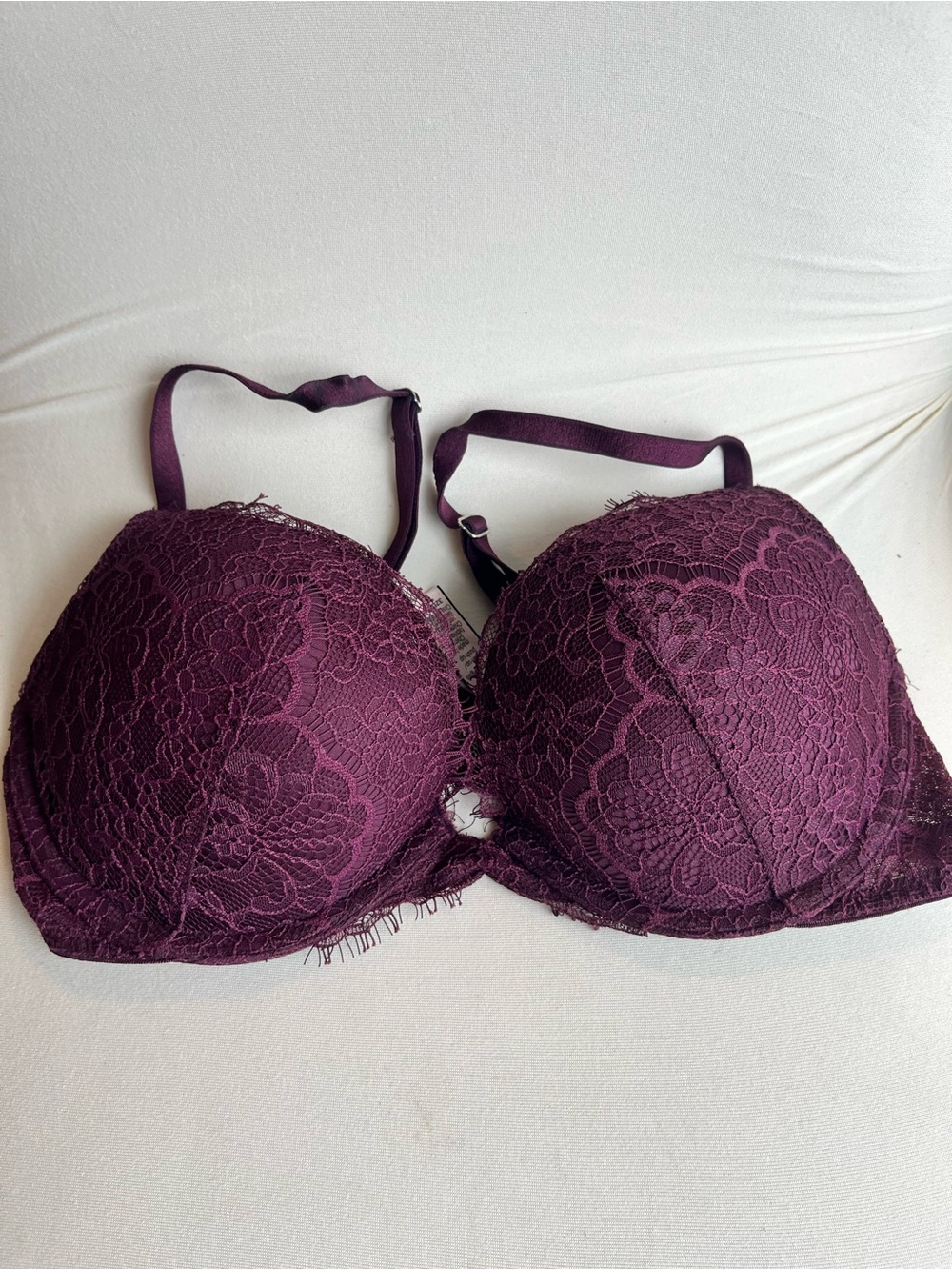 Victoria's Secret‎ Plum Lace Push-Up Bra
